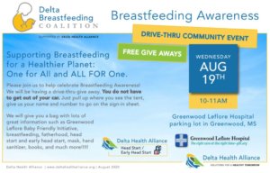 breastfeeding awareness event in greenwood